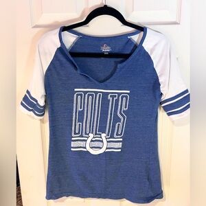 ⭐️bundle 3/$6
Majestic Colts Blue/White V Neck Women’s Tee Size Medium